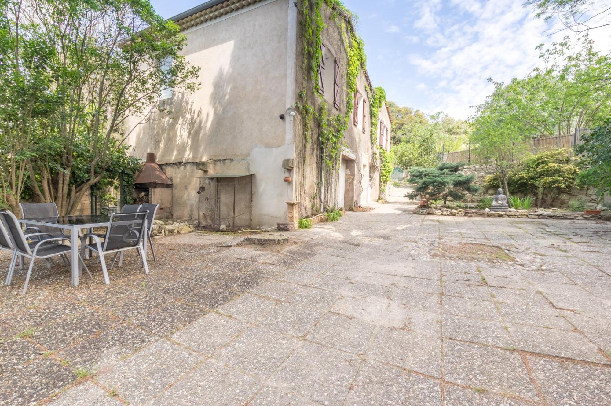 Maison Avec Piscine Location De Vacances Ferme Pedagogique Du Dolmen Le Pouget Εξωτερικό φωτογραφία
